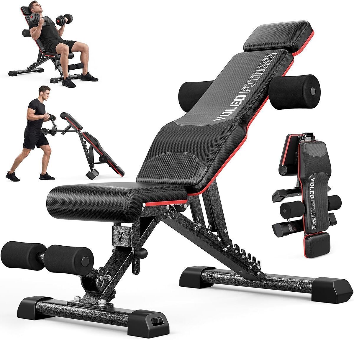 Test : banc de musculation réglable Yoleo 500KG