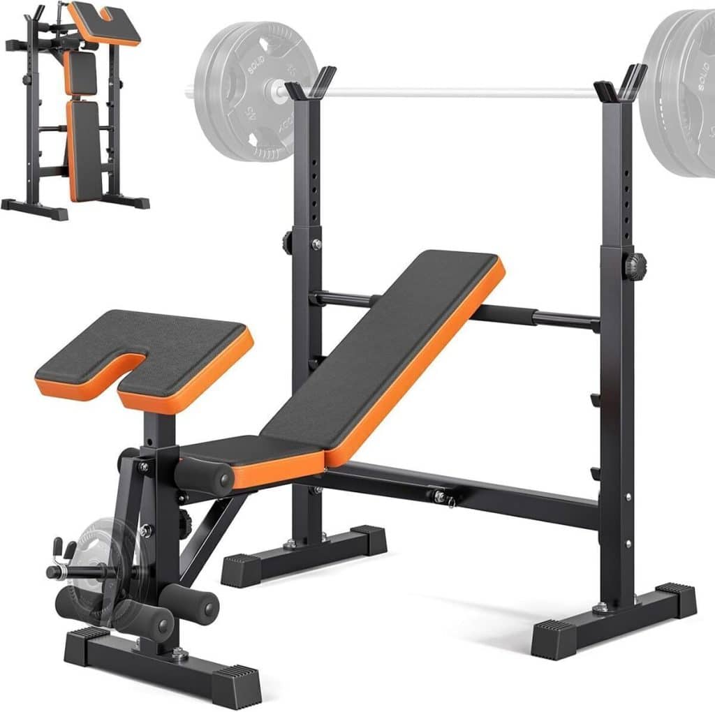 Test du banc de musculation 6-en-1 Yoleo : polyvalence et performance