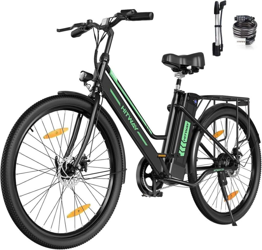 Test du vélo électrique Hitway 26 pouces : puissance et autonomie pour tous