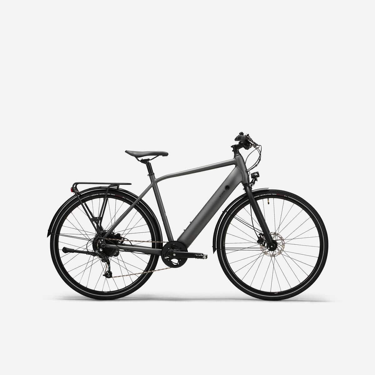 Test du vélo ville assistance électrique Decathlon 500