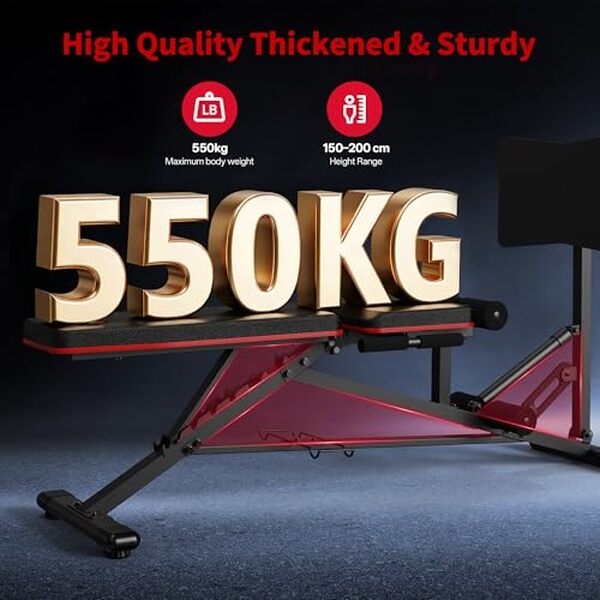 Découvrez notre test détaillé du banc PASYOU 550 kg avec presse à cuisse. Avis complet, caractéristiques et performance du dossier réglable pour votre entraînement. 