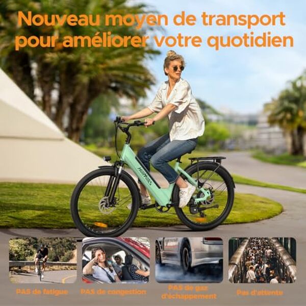 Découvrez notre test du vélo électrique HillMiles avec autonomie de 100 km, 7 vitesses et tous les détails techniques pour choisir votre e-bike.