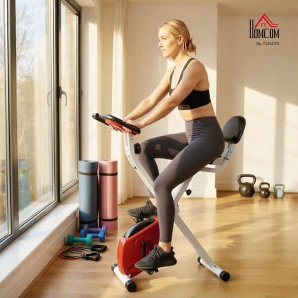 Découvrez notre test détaillé du vélo d'appartement pliable homcom 8 niveaux rouge : performances, avantages et avis pour bien choisir votre équipement fitness.