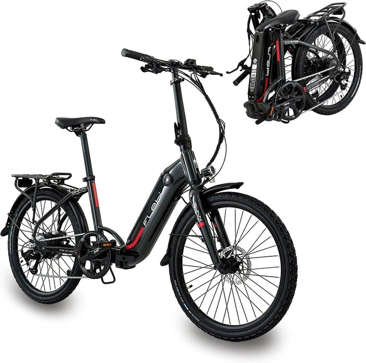 Test du flebi swan : vélo électrique pliable 24" avec autonomie 70 km