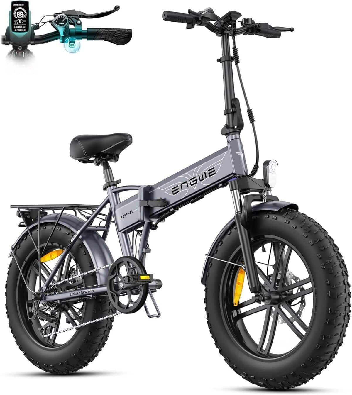 Test du vélo électrique pliable ENGWE EP-2 avec batterie amovible