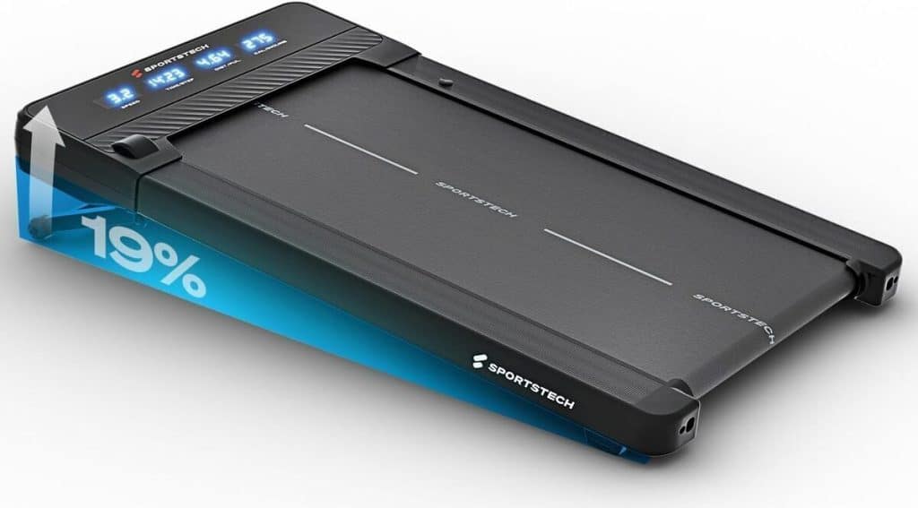 Test Sportstech spad500/1000 : tapis de marche inclinable pour maison et bureau