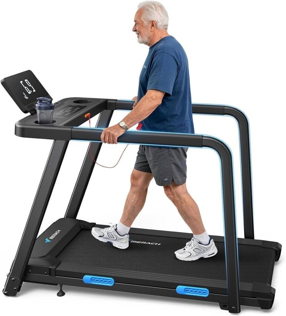 Test : tapis de course électrique merach 3, 0 CV pour seniors