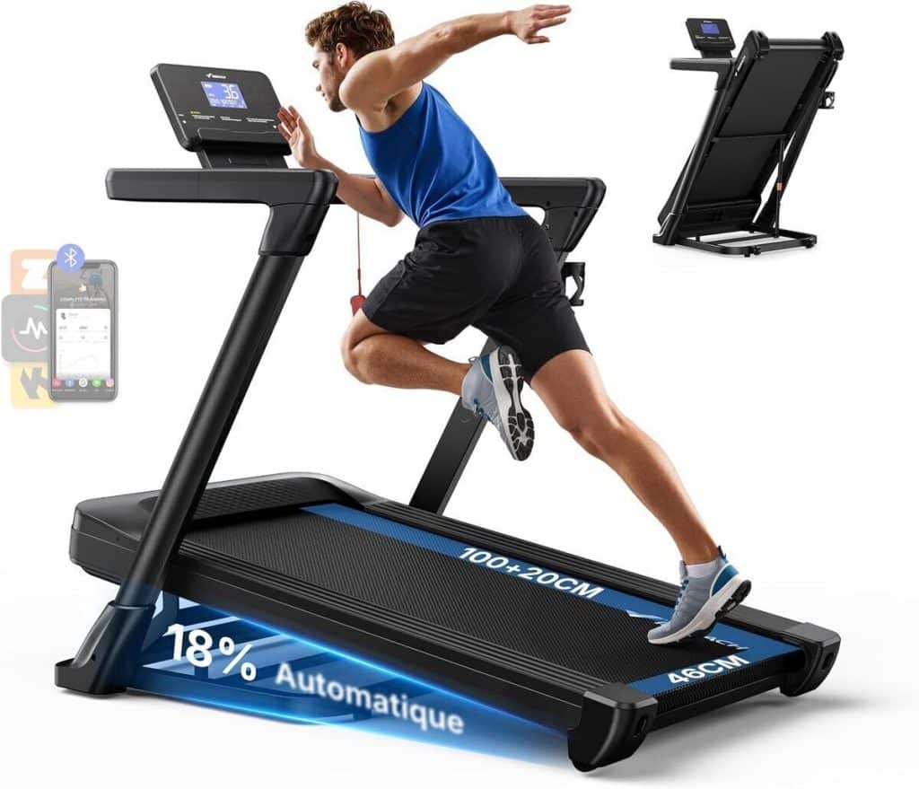 Test : tapis de course pliable MERACH 3.5 HP