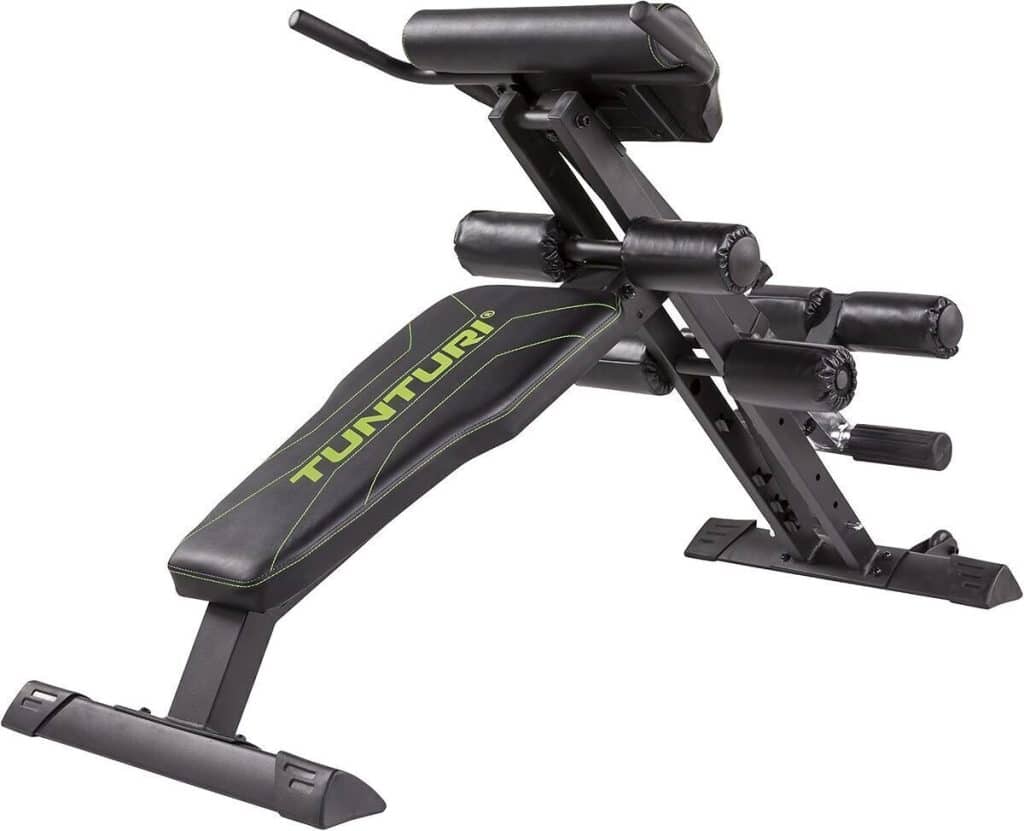 Test : tunturi CT80 banc de musculation abdos/lombaires