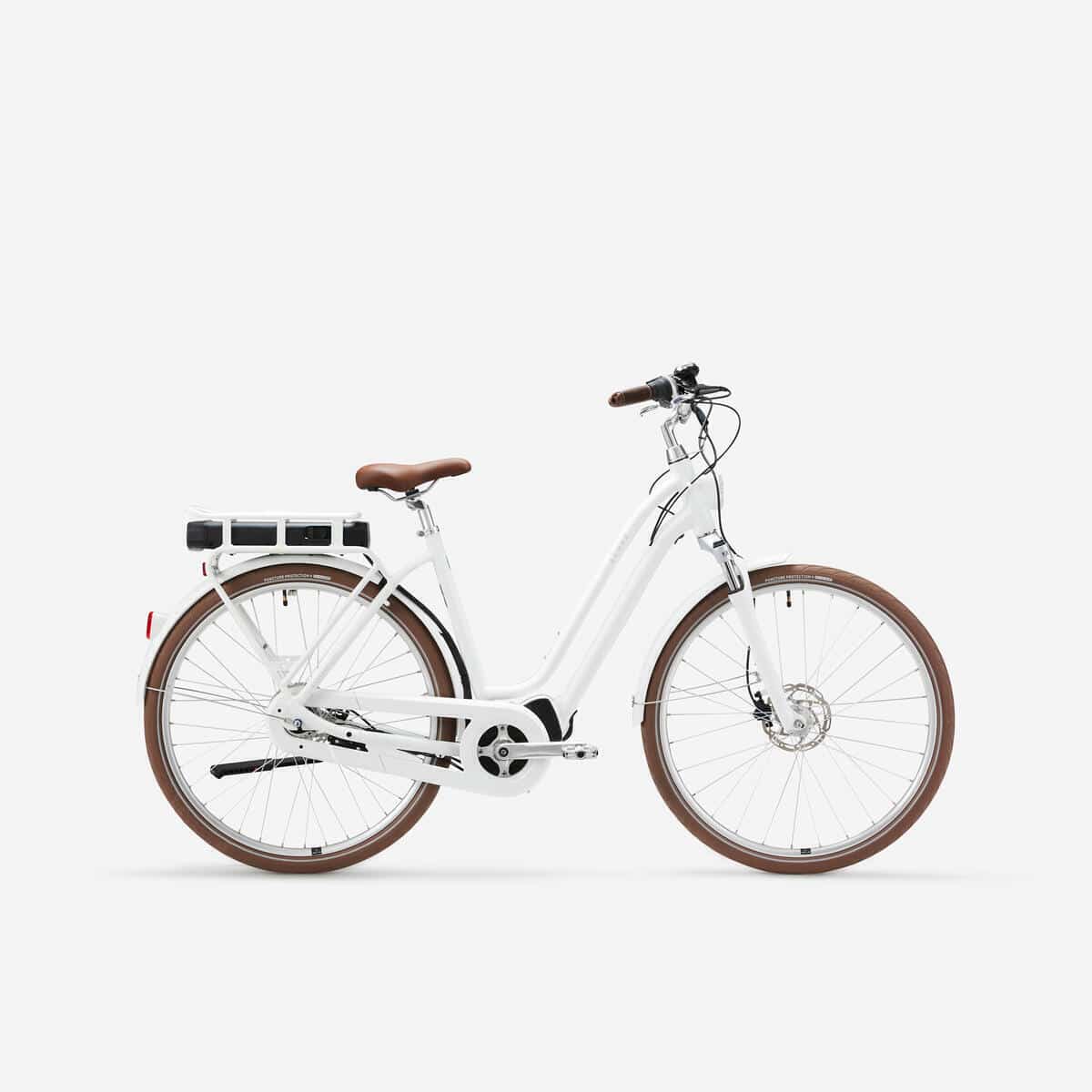 Test : vélo électrique Decathlon Elops 920 connect LF blanc