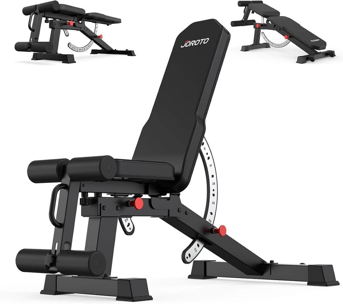 Test : banc de musculation JOROTO réglable et multifonction