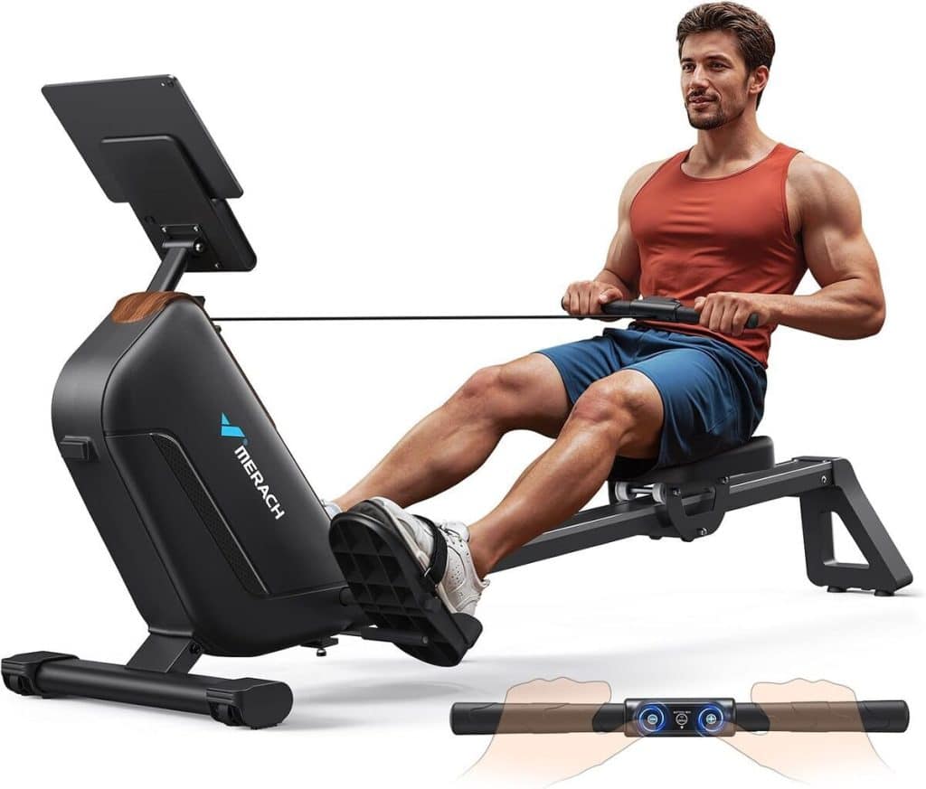 Test : rameur MERACH R15B2, magnétique et silencieux
